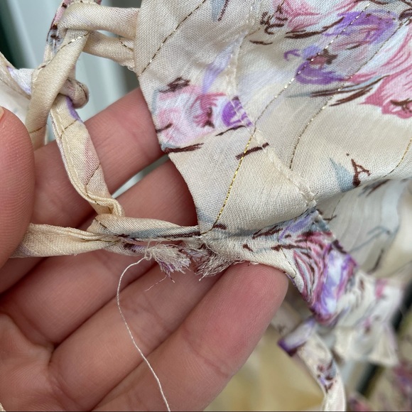 Vici Envision Ruffle Lace Up Romper - Picture 6 of 7